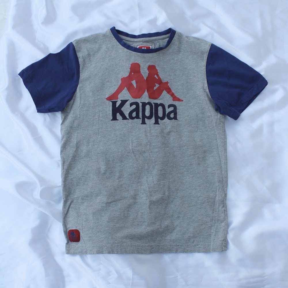 🛑Vintage Kappa Color Block T Shirt